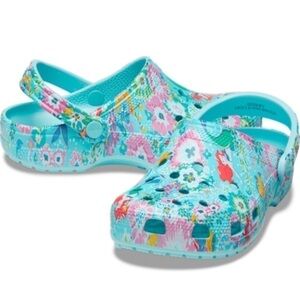 NWT Crocs Vera Bradley Disney’s The Little Mermaid Classic Clogs